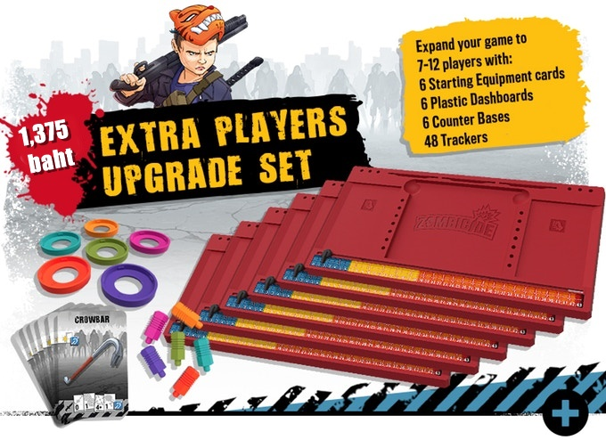 Zombicide V2 : Extra Players Upgrade Set | Hobby2000 Modélisme